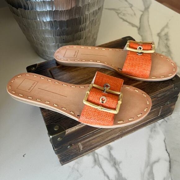 Dolce Vita Dasa Sandals in Orange - Picture 1 of 9